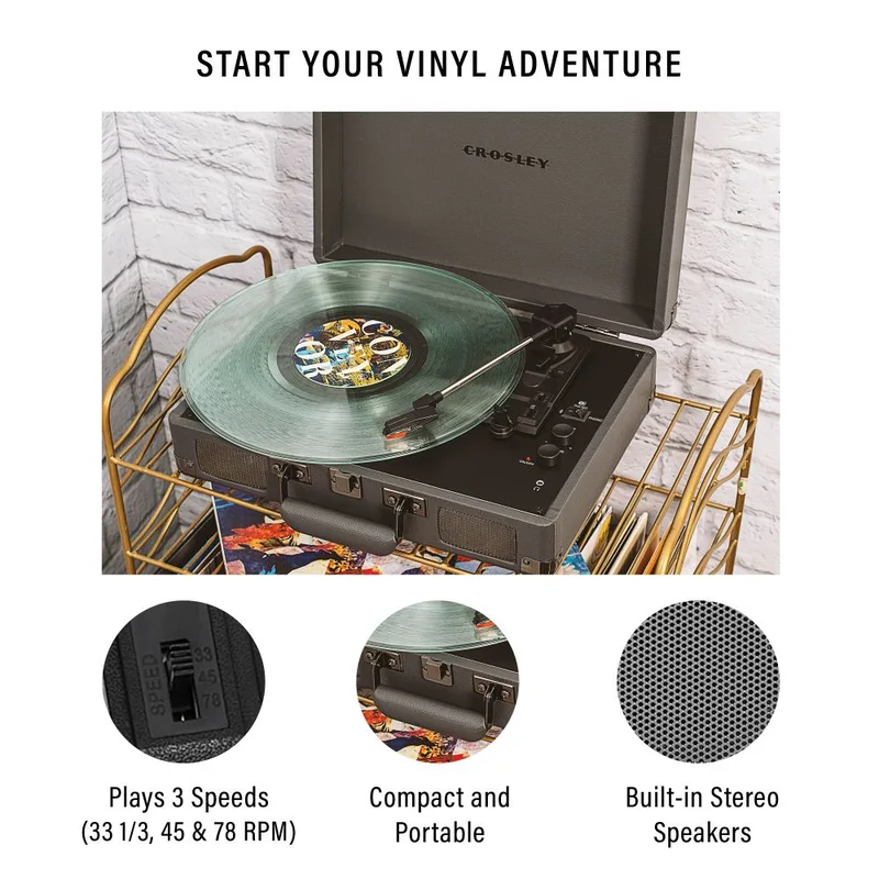 Cruiser Plus Portable Turntable