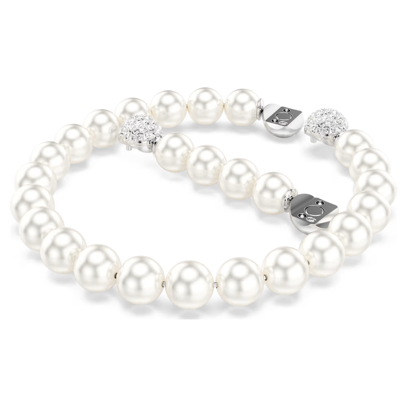 Crystal Pearl Matrix Bracelet