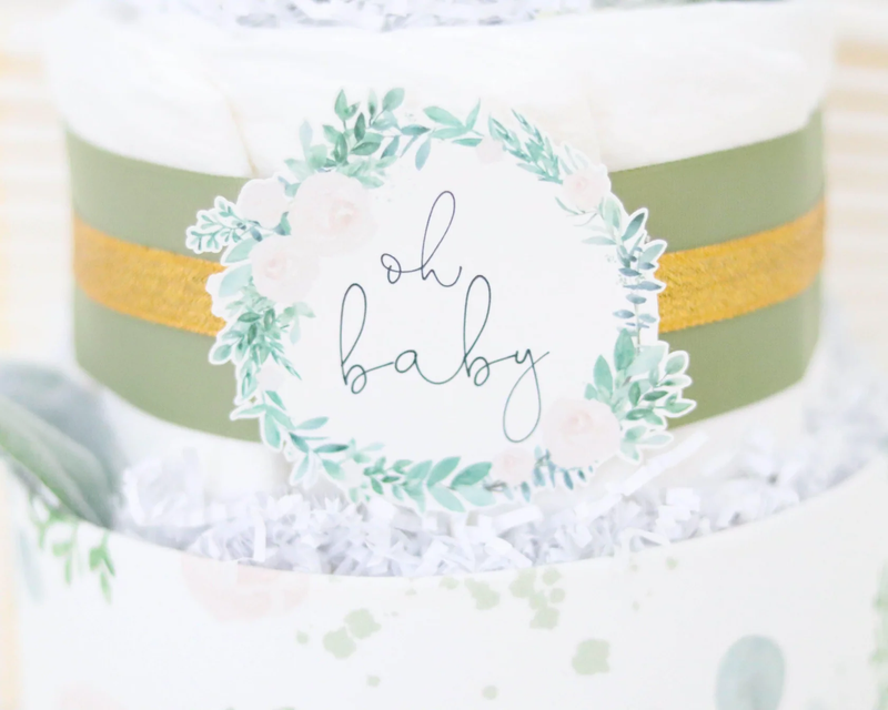 Diaper Cake Baby Bundle