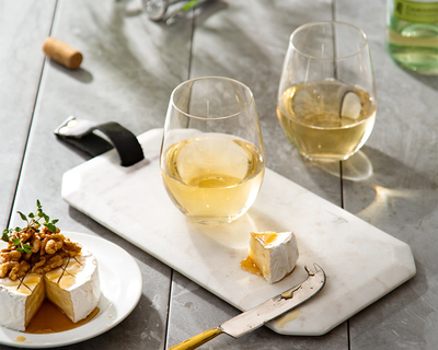 Stemless Wine Glasses, Set of 8