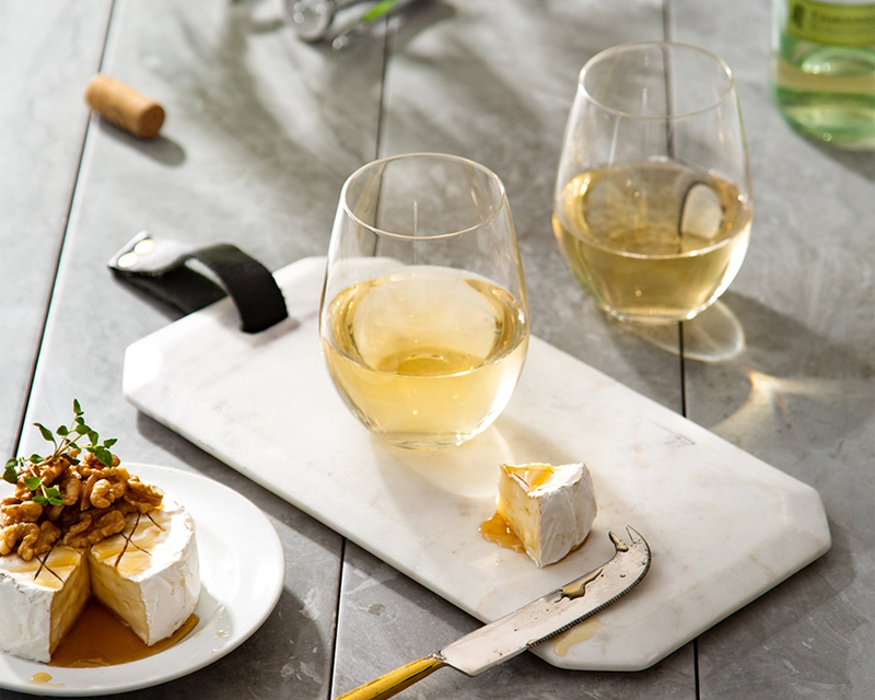 Stemless Wine Glasses, Set of 8