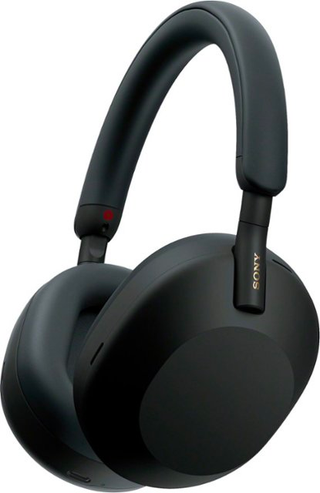 Wireless Noise-Canceling Over-the-Ear Headphones in Black