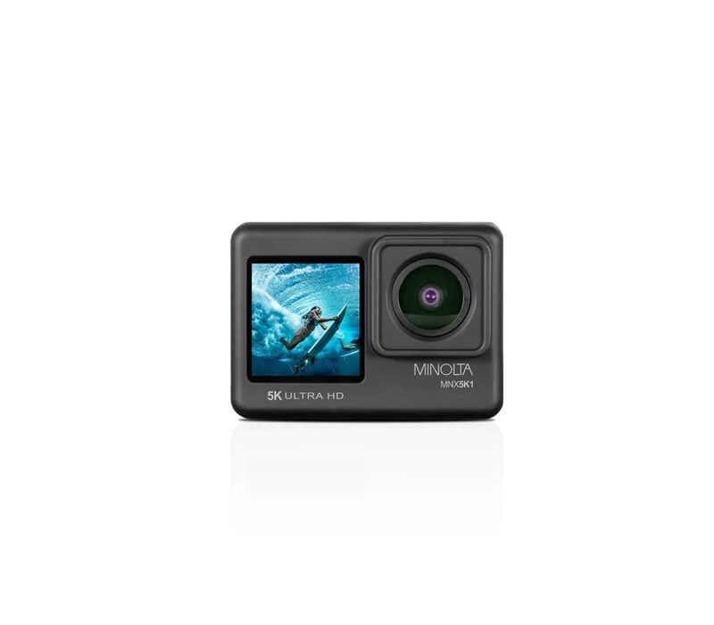 5K Ultra HD Action Camcorder Kit with WiFi & Waterproof Housing