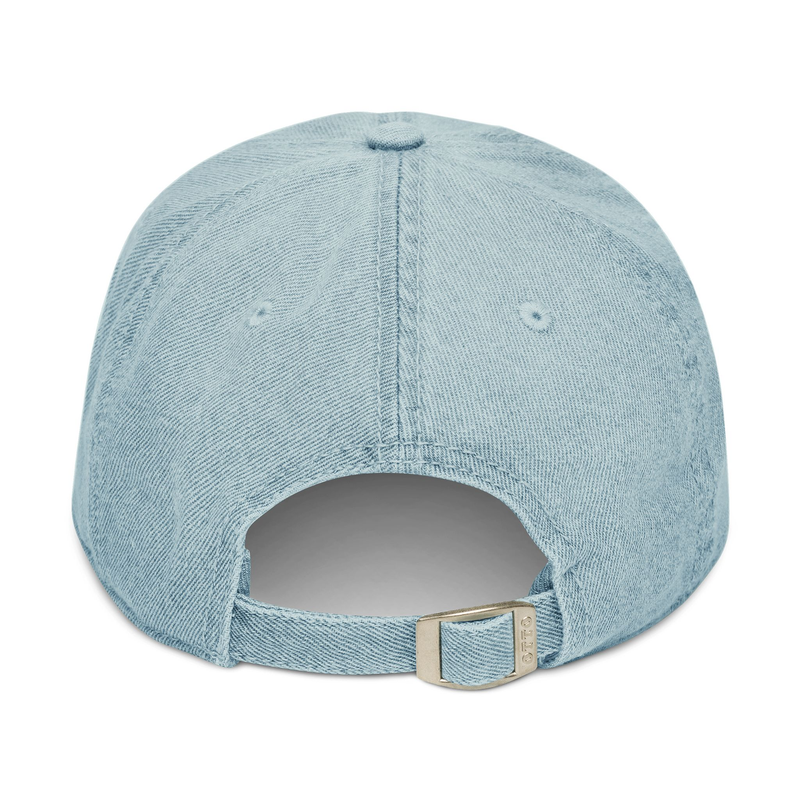 Embroidered Denim Hat