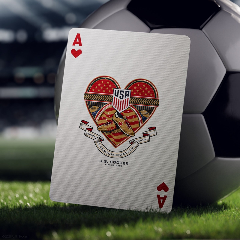 US Soccer Playing Cards
