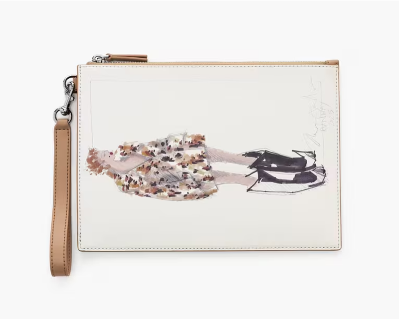 The Marc Sketch Wristlet