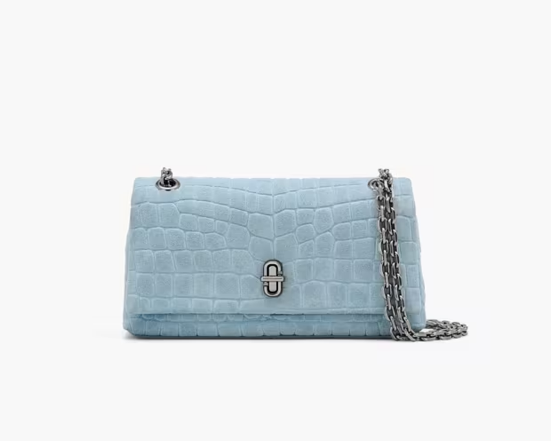 The Dual Chain Mini Bag, Blue Mist
