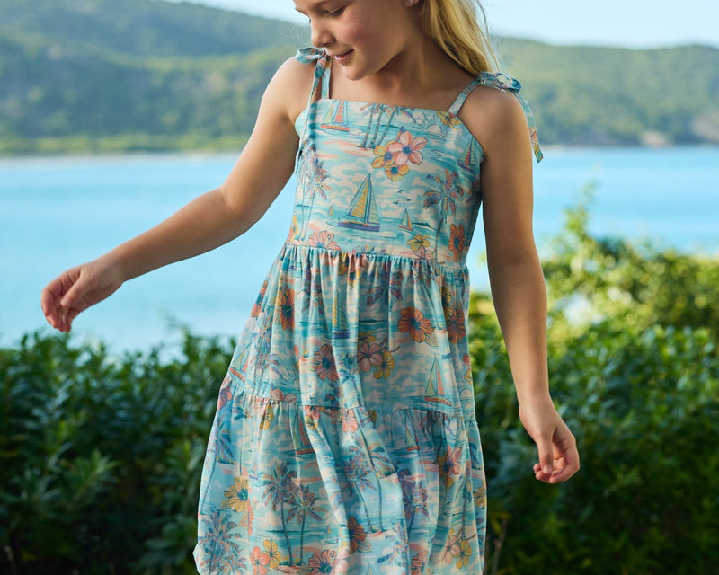 The BVIs Girls Resort Dress
