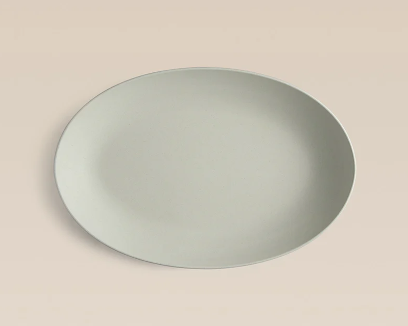 Outdoor Oval Low Serving Bowl