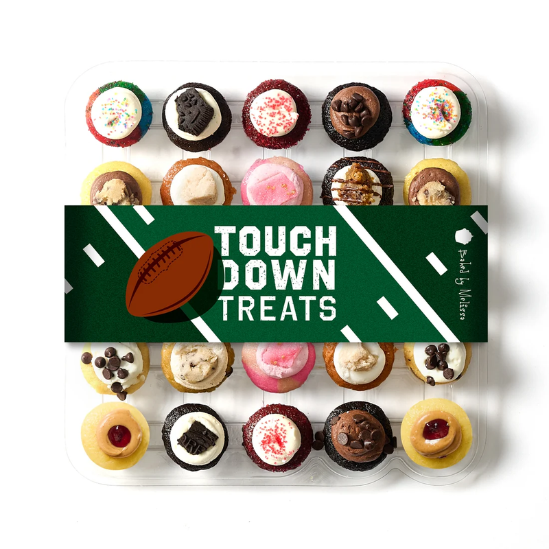 Football Cupcakes 25-Pack