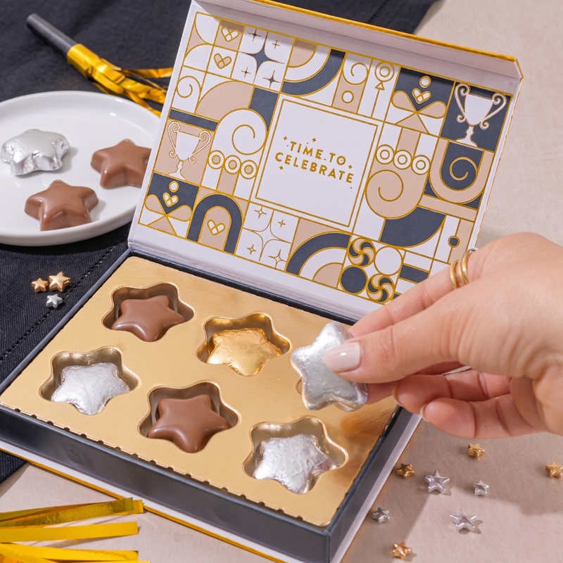 Congratulations Chocolate Greeting Card Gift Box