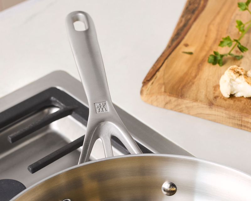 12" Motion Stainless Steel Stainless Steel Fry Pan
