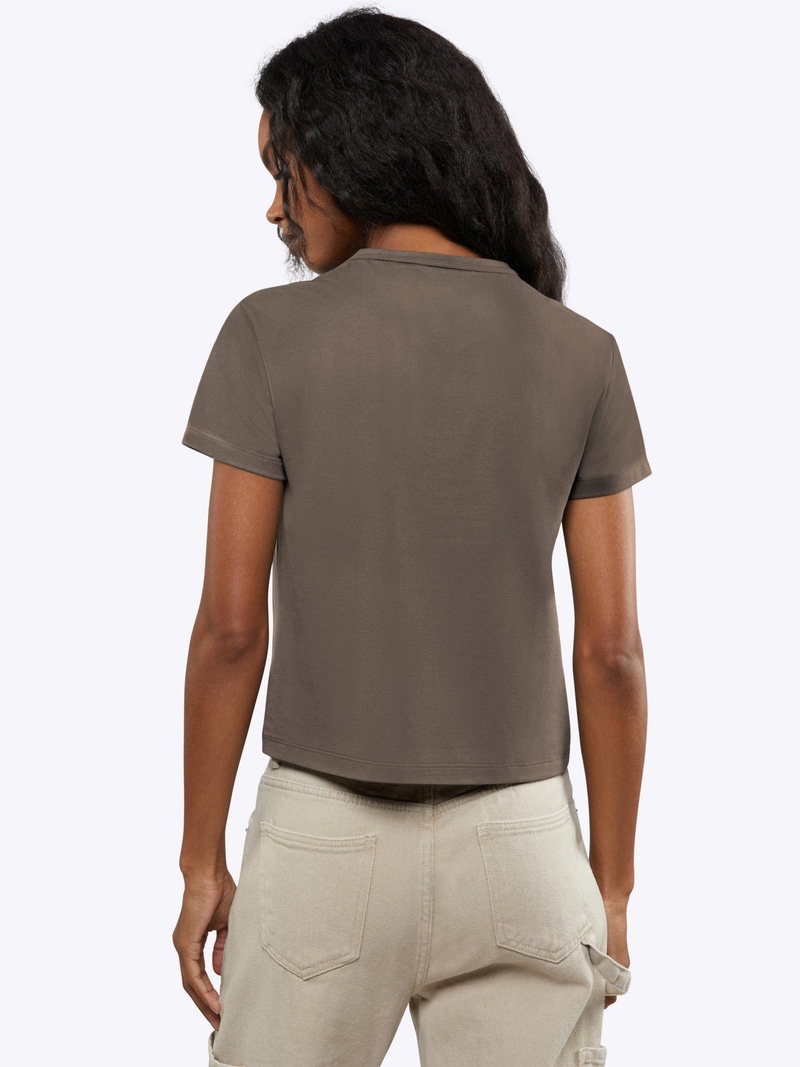 Women's Almost Friday Tee, Morel