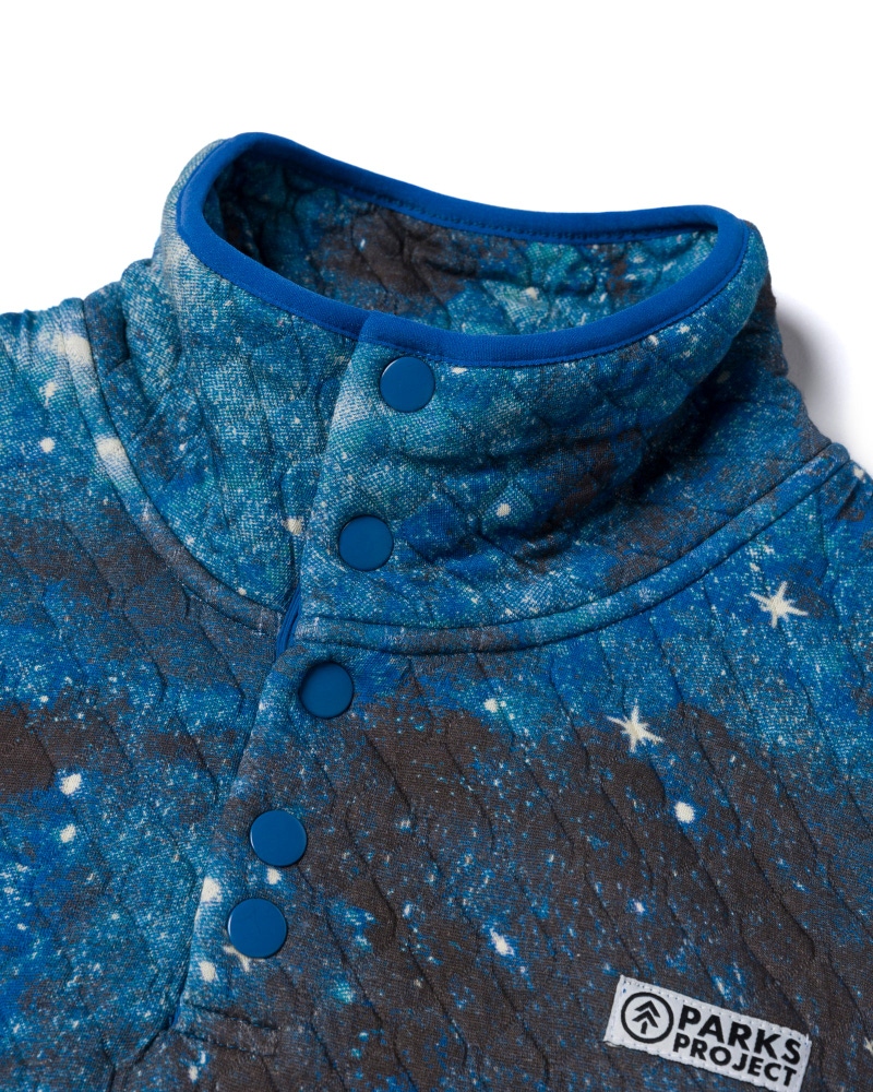 Joshua Tree Dark Sky Quilted Pullover