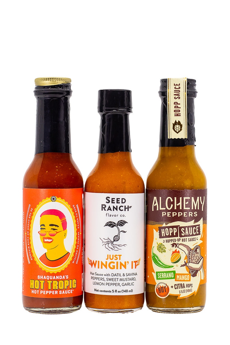 Hot Ones Hot Sauce Trio Pack