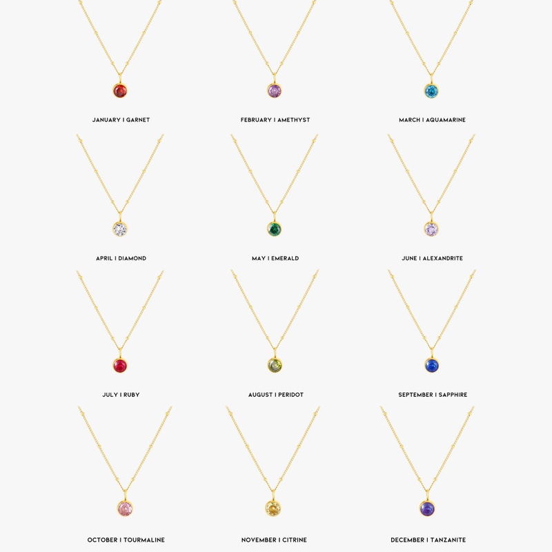 Birthstone Necklace