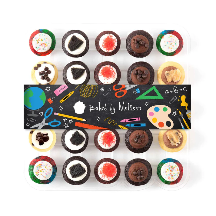 Backpack Snacks Cupcakes 25-Pack