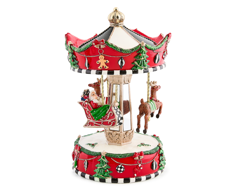 MacKenzie-Childs Christmas Carousel