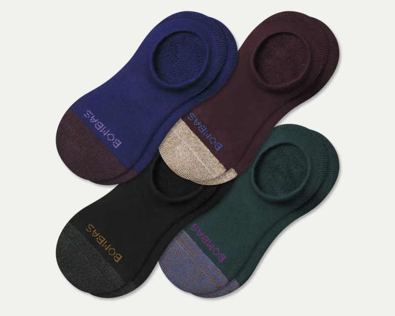 Men's Cushioned No Show Sock 4-Pack