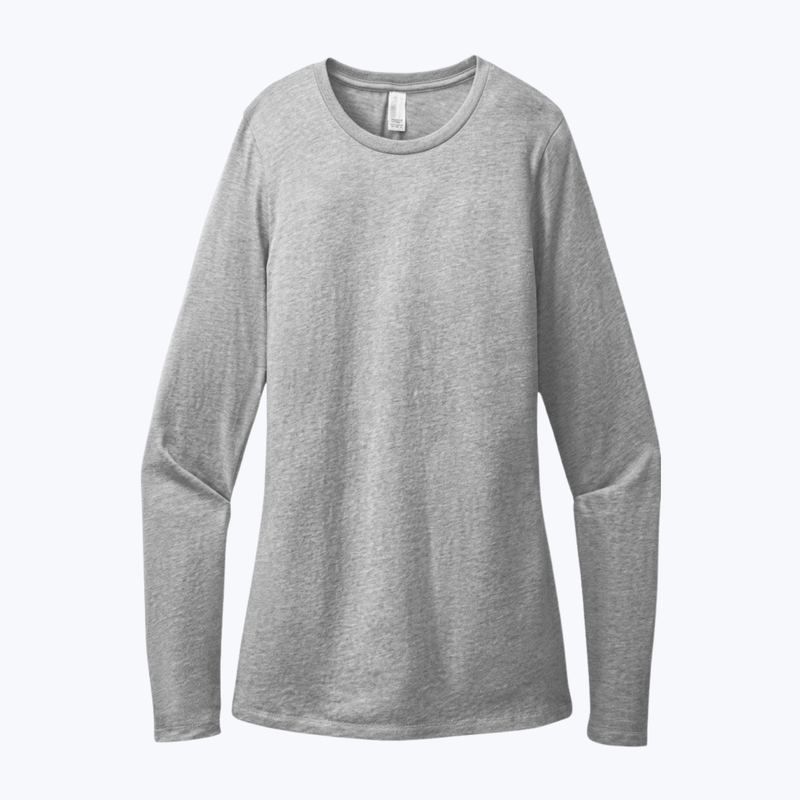 Branded District Women's Perfect Blend CVC Long Sleeve Tee