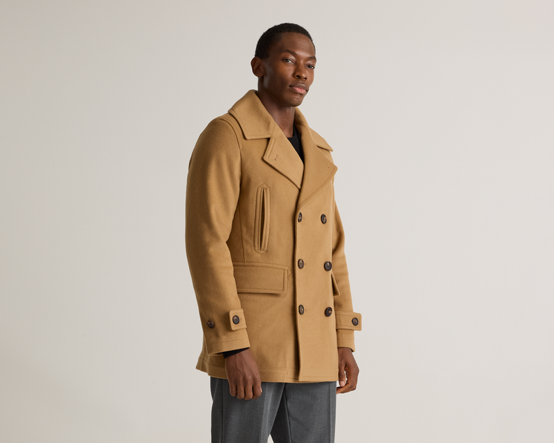 Italian Wool Peacoat