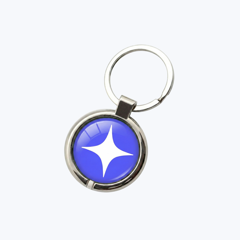 Branded Smart NFC Digital Business Epoxy Keyring