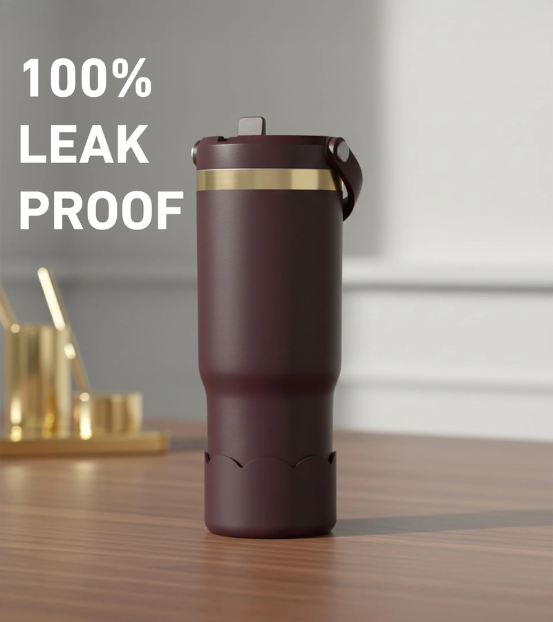 Nomad 32oz Tumbler Gold Trim, Scallop Boot