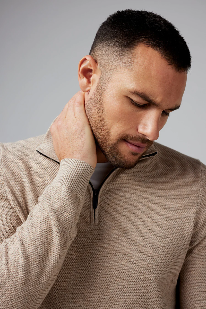 Tech Linen Half-Zip