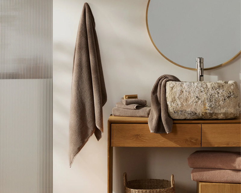 Soft Rib Hand Towel