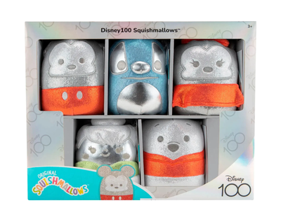 Disney 100 Original Squishmallows 5-Pack