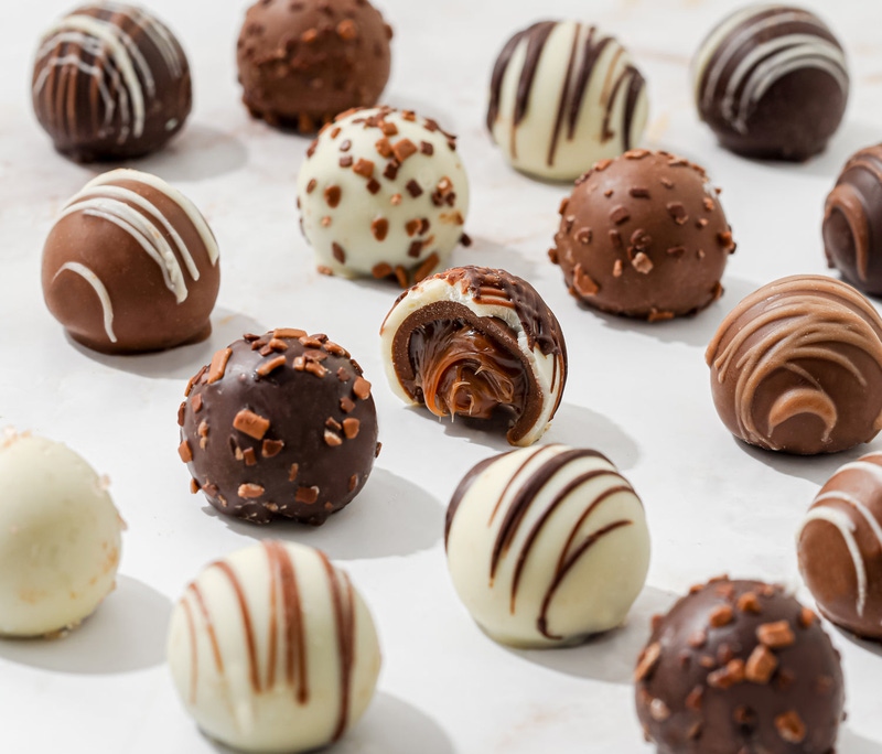 Belgium Chocolate Truffle Gift Tin