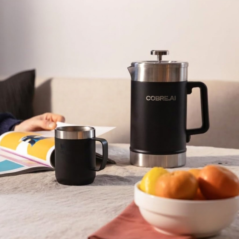 Branded Stay Hot French Press
