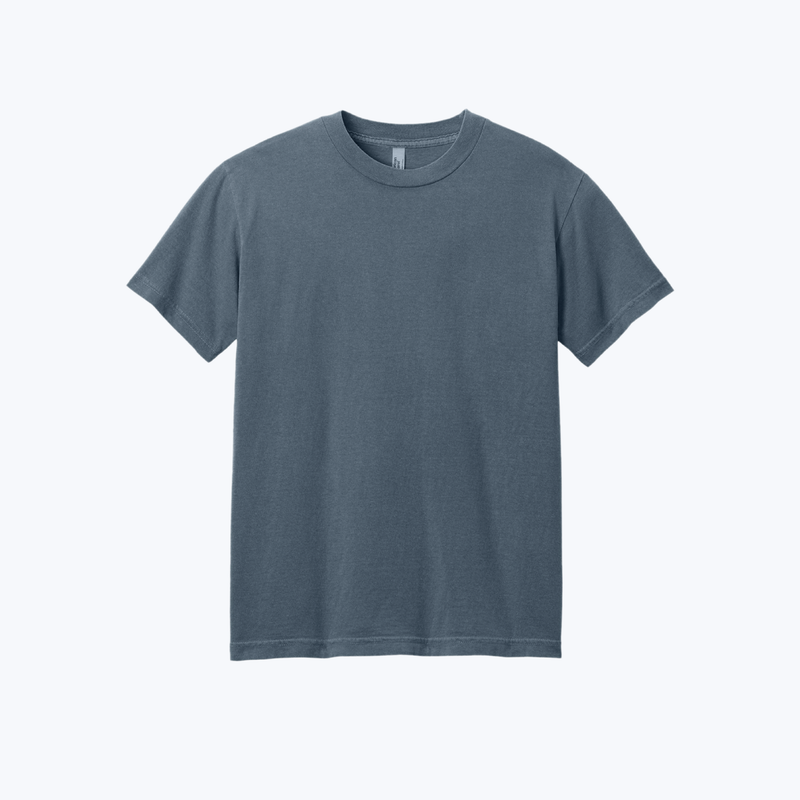 Branded American Apparel Garment-Dyed Heavyweight Cotton Tee