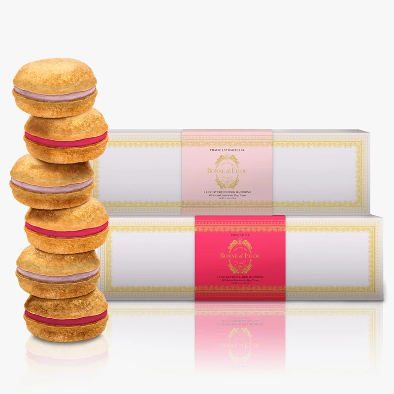 Box of 6 Dog Macarons