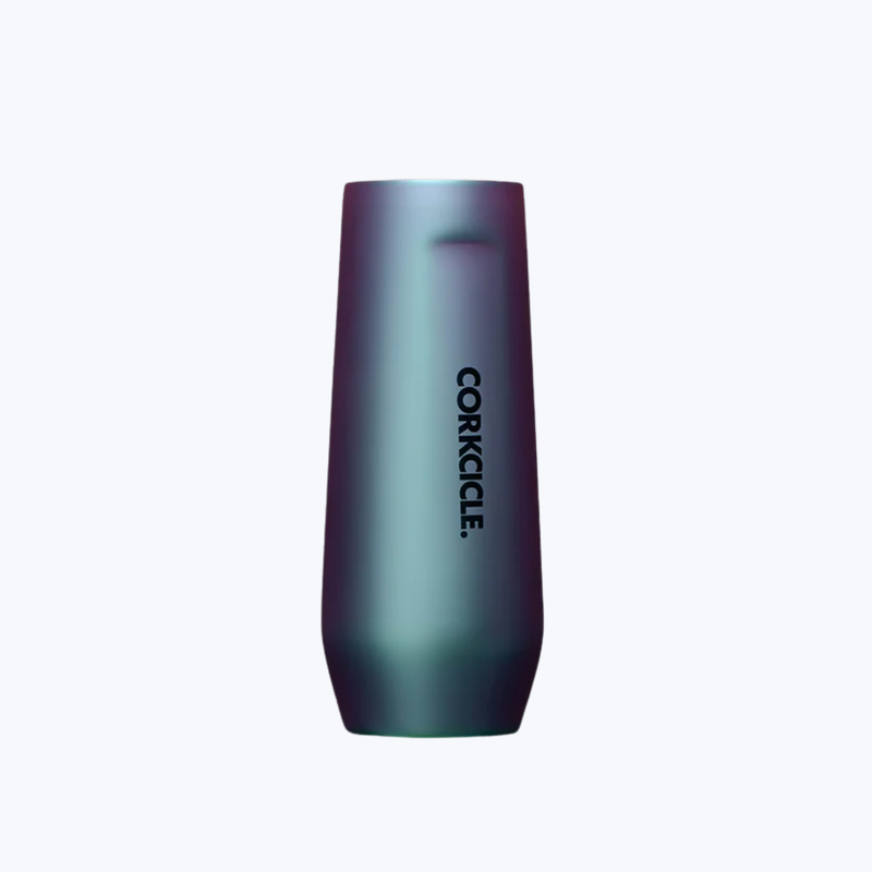 Branded Corkcicle Stemless Flute Set