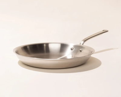 Stainless Steel Clad Frying Pan