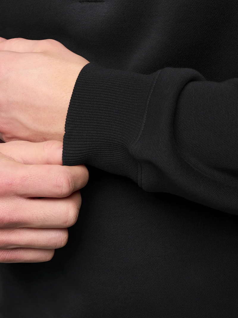 Men's Divine Fleece Q-Zip , Black
