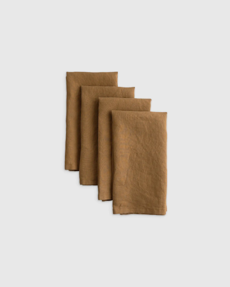 European Linen Napkin Set of 4