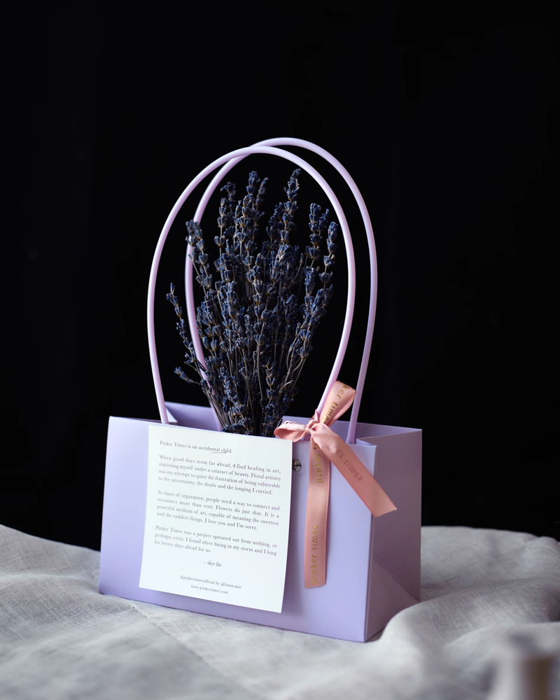Lavender with Budvase