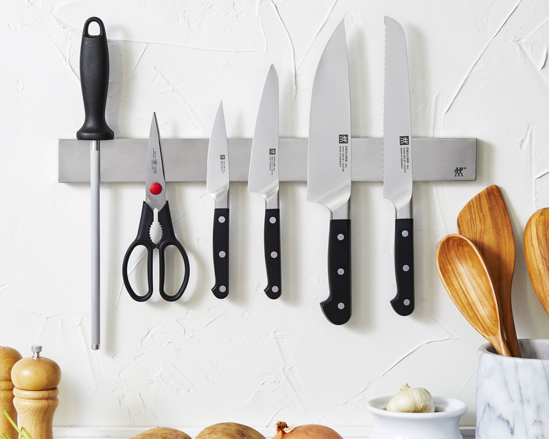 Stainless Steel 17.5" Magnetic Knife Bar