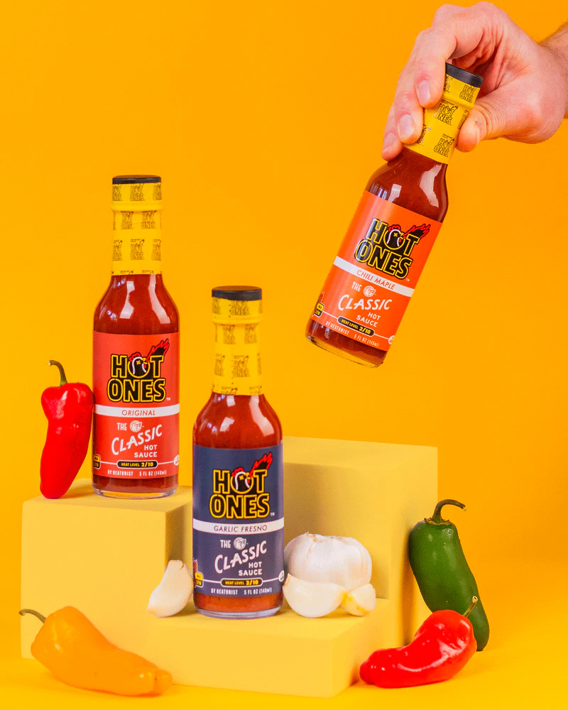 Hot Ones The Classic Hot Sauce Trio Pack