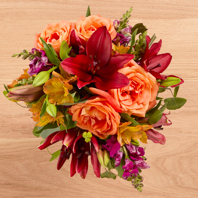 Spiced Sangria Bouquet with Marina Vase