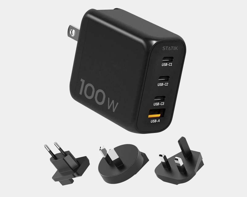 100W GaN Charger Global Power Adapter