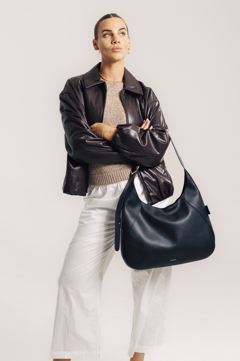 Marina Hobo Leather Bag