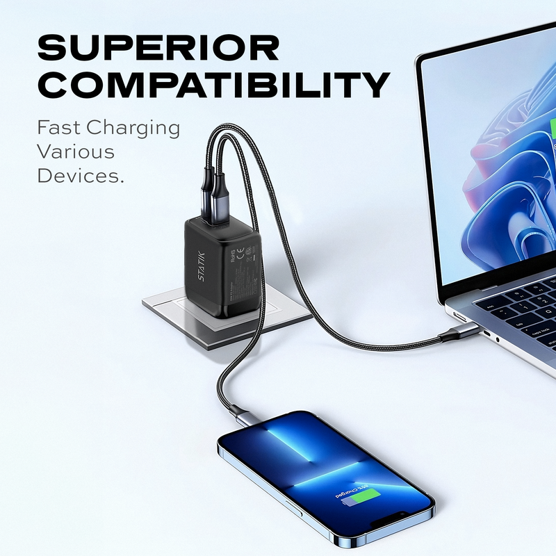 48W GaN Charger Global