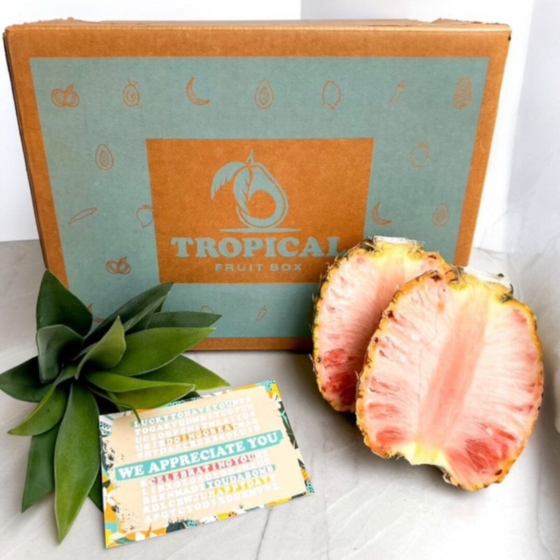We Appreciate You Pinkglow® Pineapple Gift Box