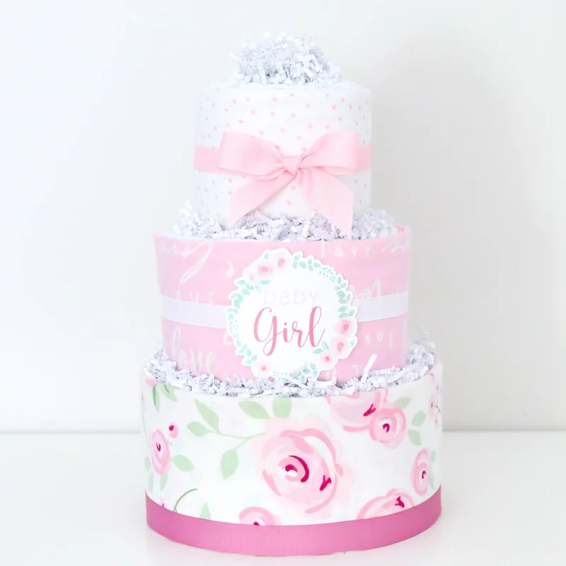 Diaper Cake Baby Bundle