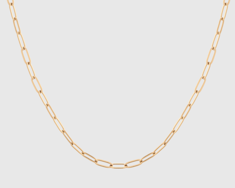 Unbreakable Paperclip Chain Necklace