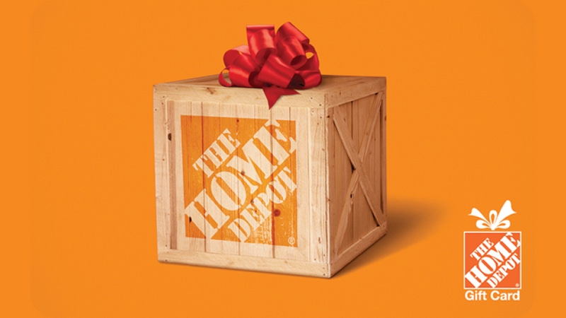 Home Depot gift card - housewarming gift 2026 - $25