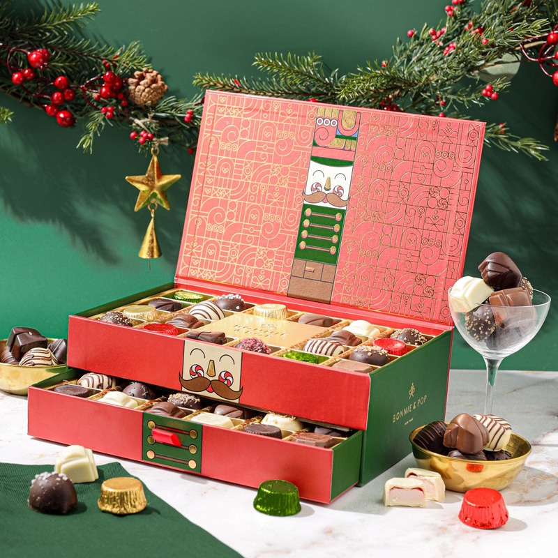 Gourmet Belgium Truffle Two-Tier Gift Box